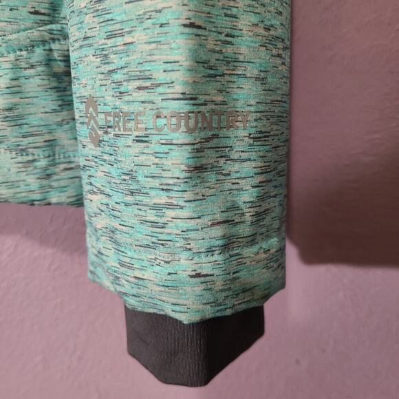 Women's Large L Free Country Faux Fur Lined Soft Shell Hooded Winter Coat Jacket - Picture 7 of 9